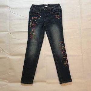 Cat & Jack Super Skinny Embroidered Jean  Sz. 10
